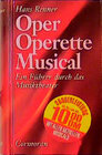 Buchcover Oper - Operette - Musical