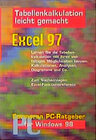 Buchcover Excel 97