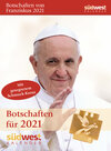 Buchcover Botschaften von Franziskus 2021 Tagesabreißkalender