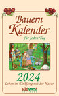 Buchcover Bauernkalender für jeden Tag 2024 - Leben im Einklang mit der Natur - Tagesabreißkalender zum Aufhängen, mit stabiler Bl