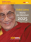 Buchcover Dalai Lama - Worte der Weisheit 2025 - Tagesabreißkalender zum Aufstellen oder Aufhängen