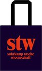 Buchcover Stofftasche 50 Jahre suhrkamp taschenbuch wissenschaft