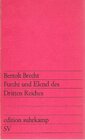 Buchcover Furcht und Elend des dritten Reiches
