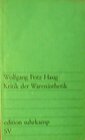 Buchcover Kritik der Warenästhetik