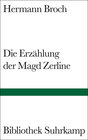 Buchcover Die Erzählung der Magd Zerline