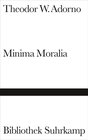 Buchcover Minima Moralia