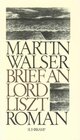 Buchcover Brief an Lord Liszt