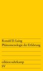 Buchcover Phänomenologie der Erfahrung