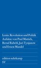 Buchcover Lenin. Revolution und Politik