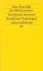 Buchcover Zur Welt kommen – Zur Sprache kommen