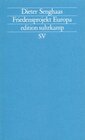 Buchcover Friedensprojekt Europa