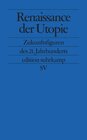 Buchcover Renaissance der Utopie