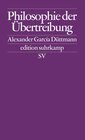 Buchcover Philosophie der Übertreibung