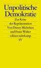 Buchcover Unpolitische Demokratie