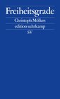 Buchcover Freiheitsgrade