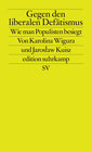 Buchcover Gegen den liberalen Defätismus