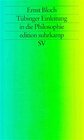 Buchcover Tübinger Einleitung in die Philosophie