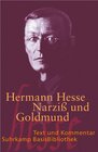 Buchcover Narziß und Goldmund