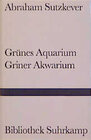 Buchcover Grünes Aquarium. Griner Akwarium