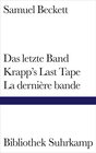 Buchcover Das letzte Band. Krapp's Last Tape. La dernière bande