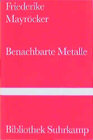 Buchcover Benachbarte Metalle