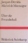 Buchcover Über die Freundschaft