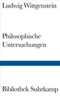 Buchcover Philosophische Untersuchungen