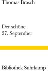 Buchcover Der schöne 27. September