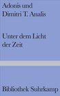 Buchcover Unter dem Licht der Zeit