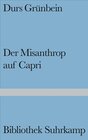 Buchcover Der Misanthrop auf Capri