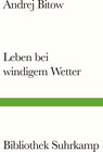 Buchcover Leben bei windigem Wetter