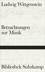 Buchcover Betrachtungen zur Musik