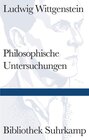 Buchcover Philosophische Untersuchungen
