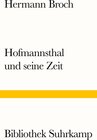 Buchcover Hofmannsthal und seine Zeit