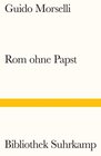 Buchcover Rom ohne Papst