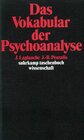 Buchcover Das Vokabular der Psychoanalyse