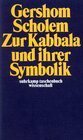 Buchcover Zur Kabbala und ihrer Symbolik