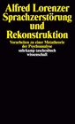 Buchcover Sprachzerstörung und Rekonstruktion