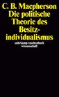 Buchcover Die politische Theorie des Besitzindividualismus