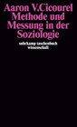Buchcover Methode und Messung in der Soziologie