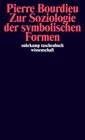 Buchcover Zur Soziologie der symbolischen Formen