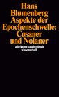 Buchcover Aspekte der Epochenschwelle: Cusaner und Nolaner