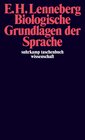 Buchcover Biologische Grundlagen der Sprache