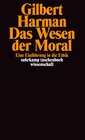 Buchcover Das Wesen der Moral