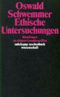 Buchcover Ethische Untersuchungen