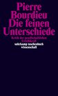 Buchcover Die feinen Unterschiede