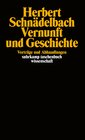 Buchcover Vernunft und Geschichte