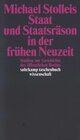 Buchcover Staat und Staatsräson in der frühen Neuzeit