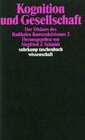 Buchcover Kognition und Gesellschaft