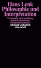 Buchcover Philosophie und Interpretation